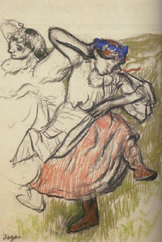 Edgar Degas Russian Dancers Germany oil painting art